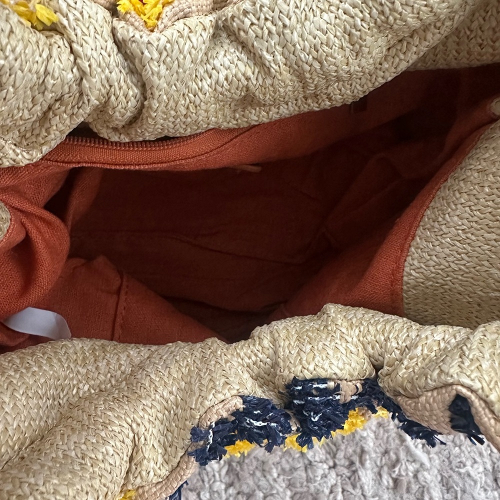 PERFECT Raffia Handbag - Picture 8 of 11